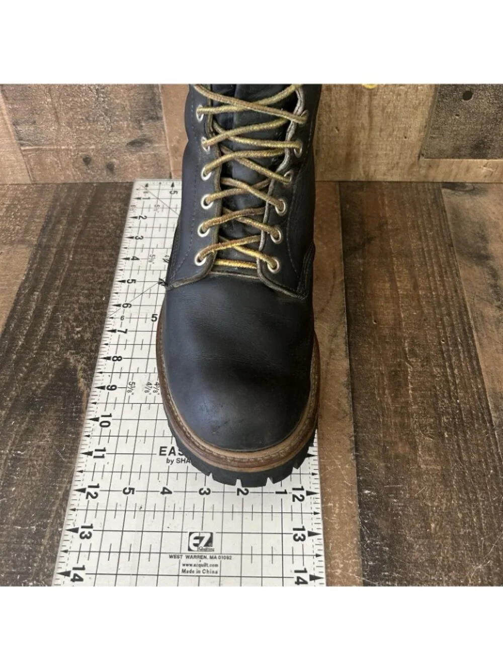 Red Wing 699 Soft Toe Firefighter Logger Work Boots Mens 10.5 E